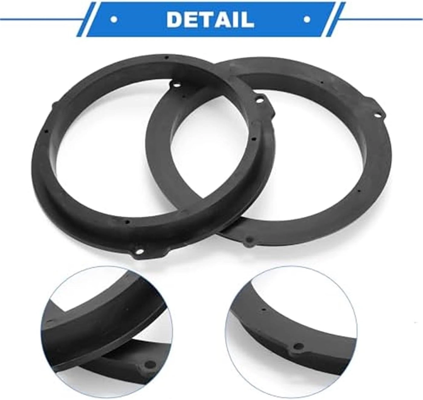 Speaker Spacer Ring - 2 Pcs 6.5 inch