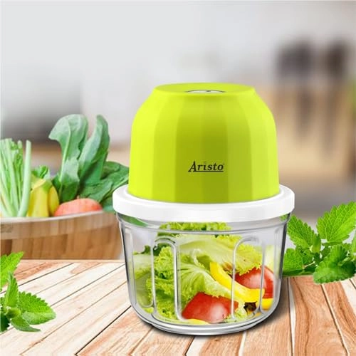 Rechargeable Wireless Electric Cordless Chopper - 350 ML 30 Watts Black