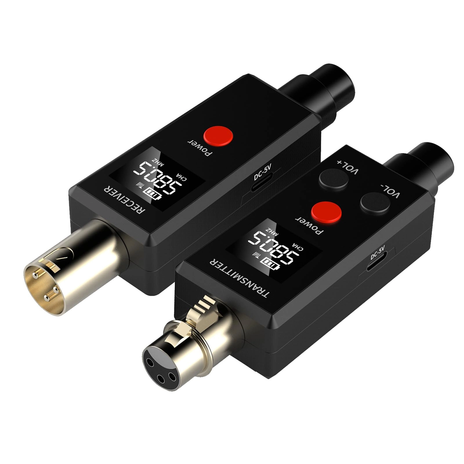 WMQ Wireless Microphone Transmitter and Receiver - 2.4GHz