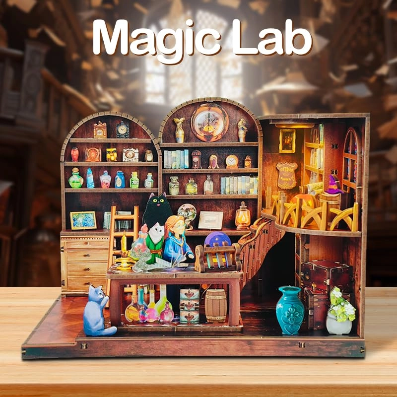 Miniature Dollhouse Kit - Magic Labs