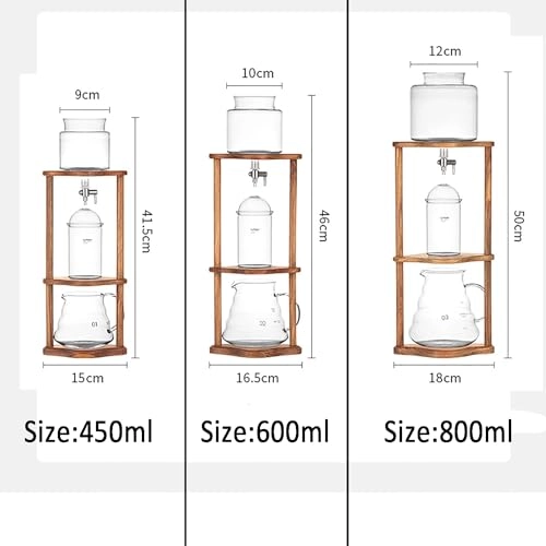 Cold Brew Drip Coffee Maker - 800ml High Borosilicate Glass