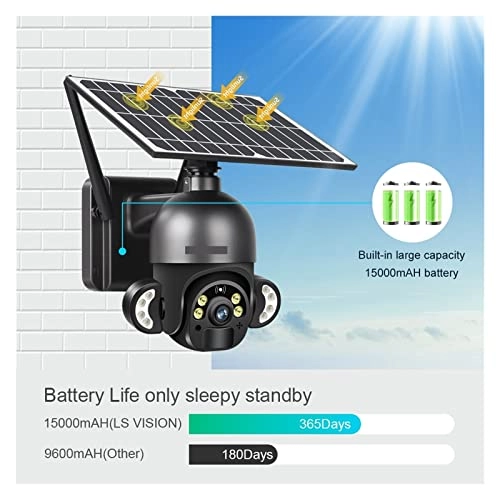 Outdoor Solar Security Camera 4MP