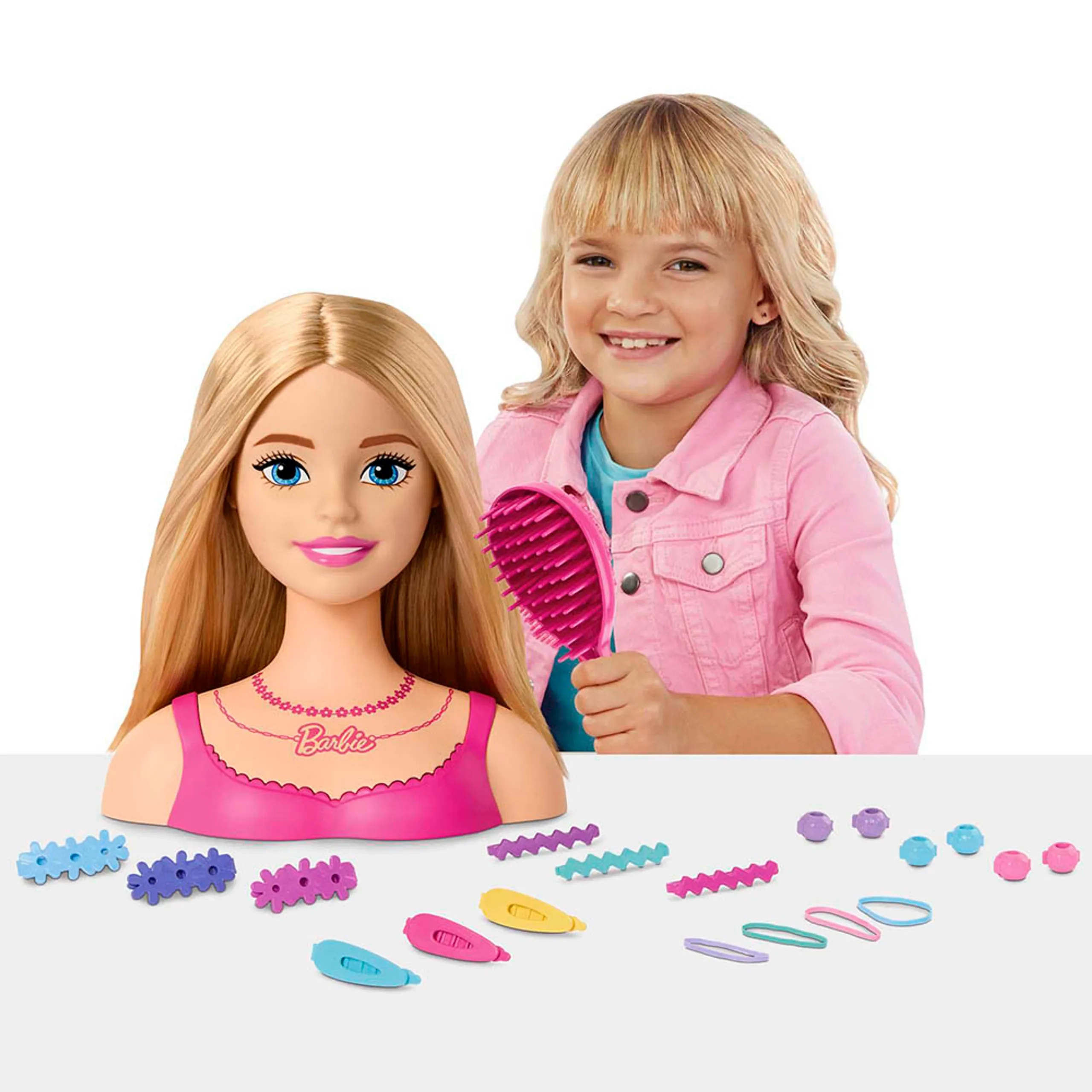 Glam Party Styling Head - 20 Piece Blonde Ages 3+