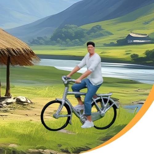 Tiny People Model with Bike - 1:64
