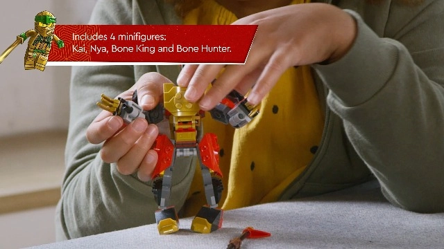 NINJAGO Kai’s Mech Rider EVO (71783) - Upgradable ninja motorbike Mech action figure