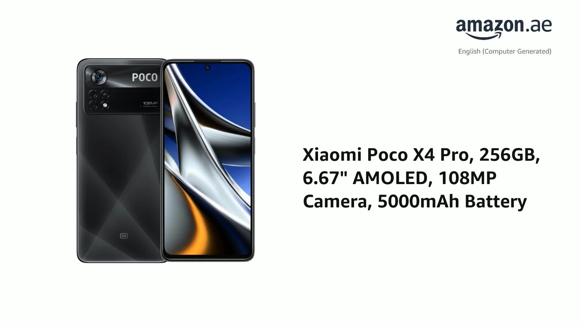 Poco X4 Pro - 8GB 256GB