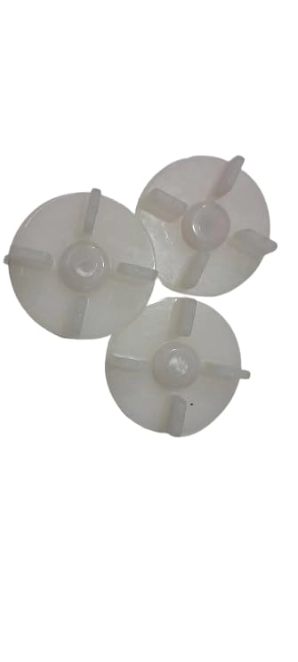 Motor and JarMixer Grinder Coupler - Pack of 3 White