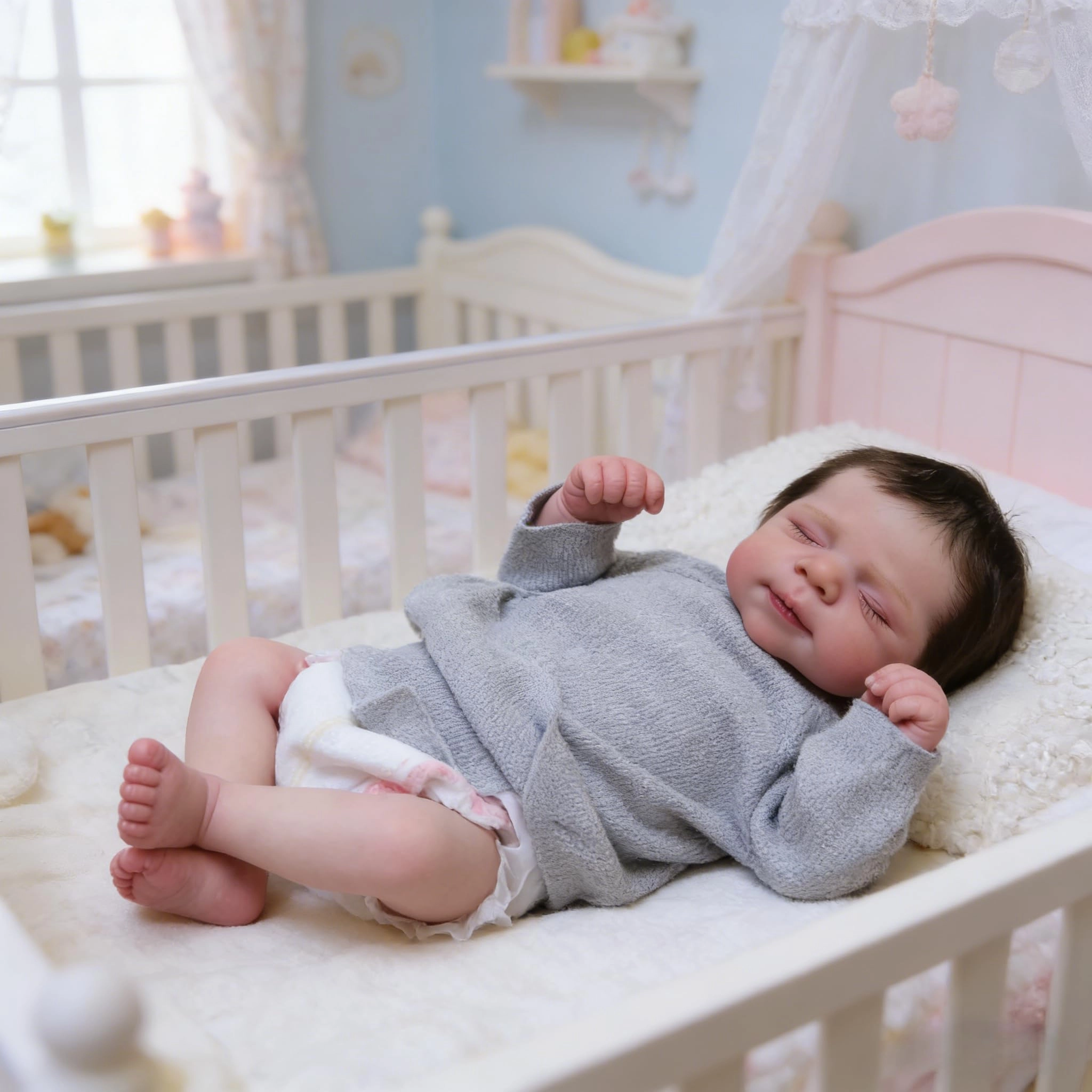 Nanjing Tianzeng Gifts Co.,Ltd Pascale Reborn Baby Doll - 18 Inch Sleeping Ages 3+