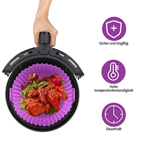Air Fryer Silicone Pot - Leather 2 piece(s) Pack