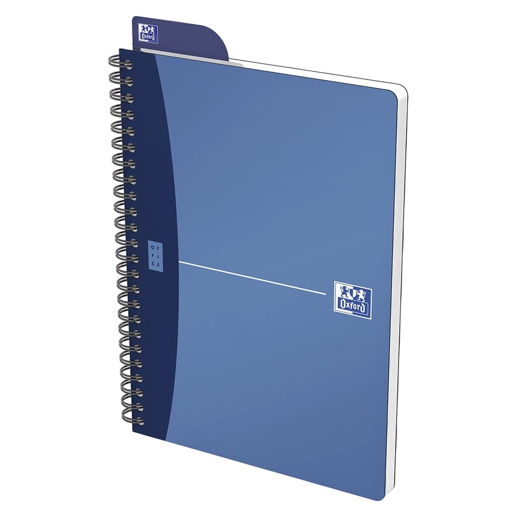 Optik Wired Notebook A4 Spiral - 180 Pages