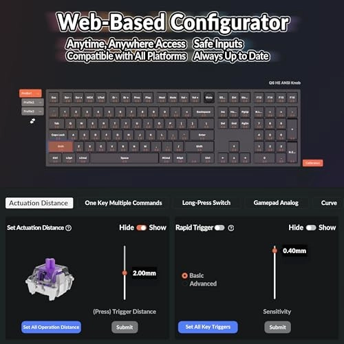 Q6 HE - QWERTY Wired/Wireless