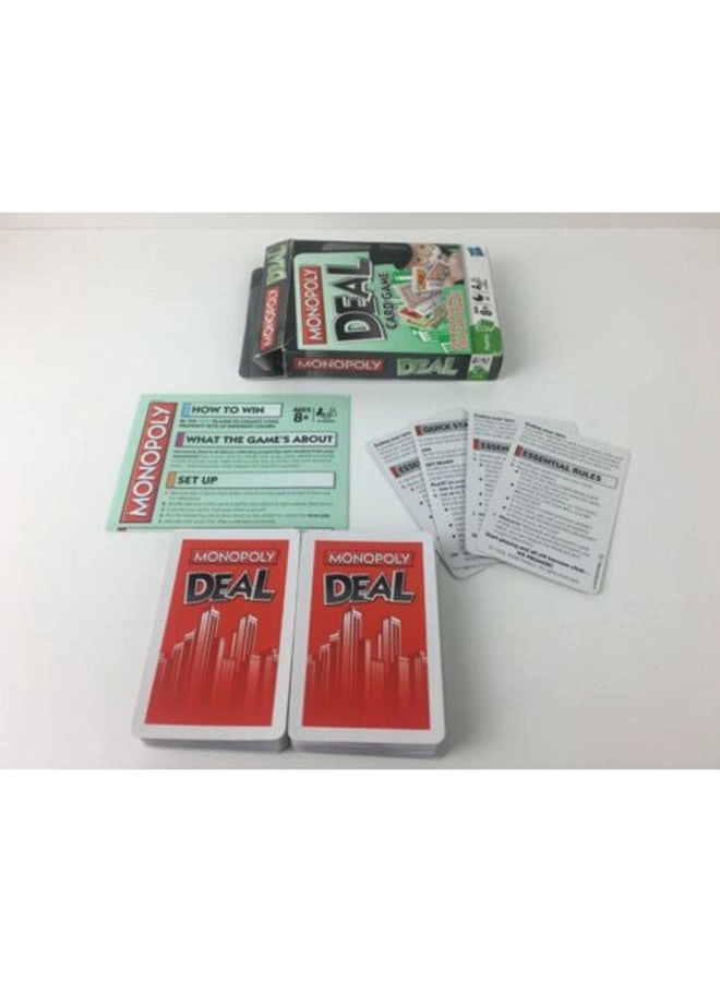 Monopoly Deal - Card Game (15 minutes play time)