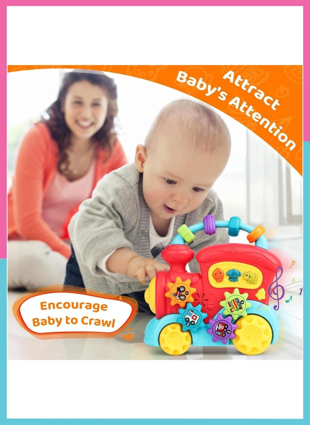 Baby Rattle - Suitable for 12 months & above