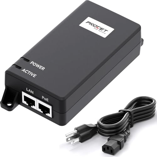 PT-PSE106GW - 55V 60W IEEE802.3af IEEE802.3at PoE++ 10/100/1000Mbps