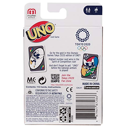 UNO: Olympic Games Tokyo 2020 - Card Game