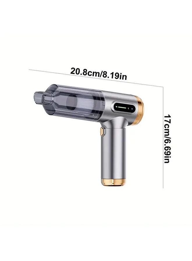 4-in-1 Wireless Handheld Vacuum Cleaner - 2000mAh