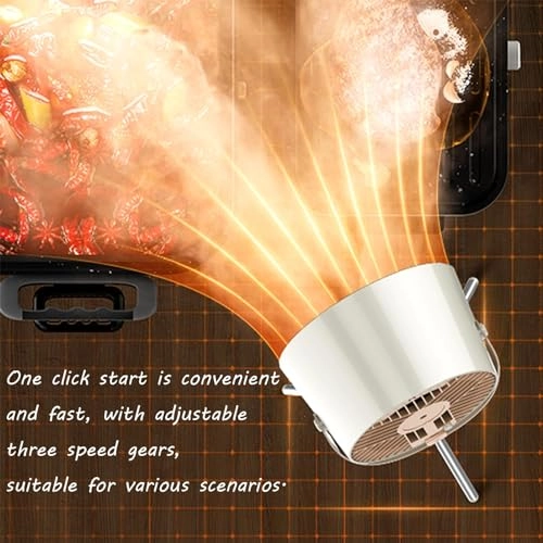 Desktop Cooker Hood - 3 Speed Portable Type C