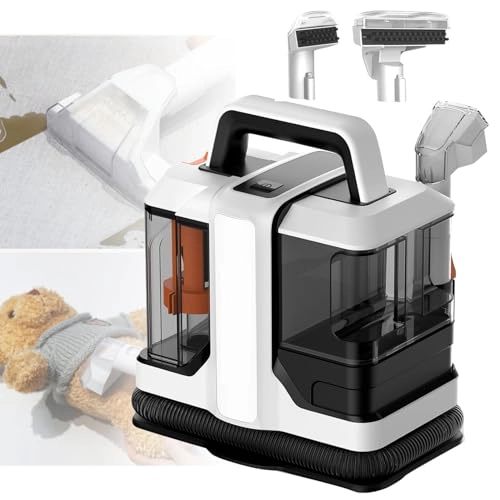 6-in-1 Portable Carpet Washer - Hot and Cold Water Extraction