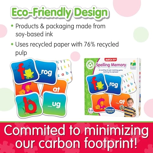 Match It! Spelling Memory - 36 months - 6 years 1 pieces