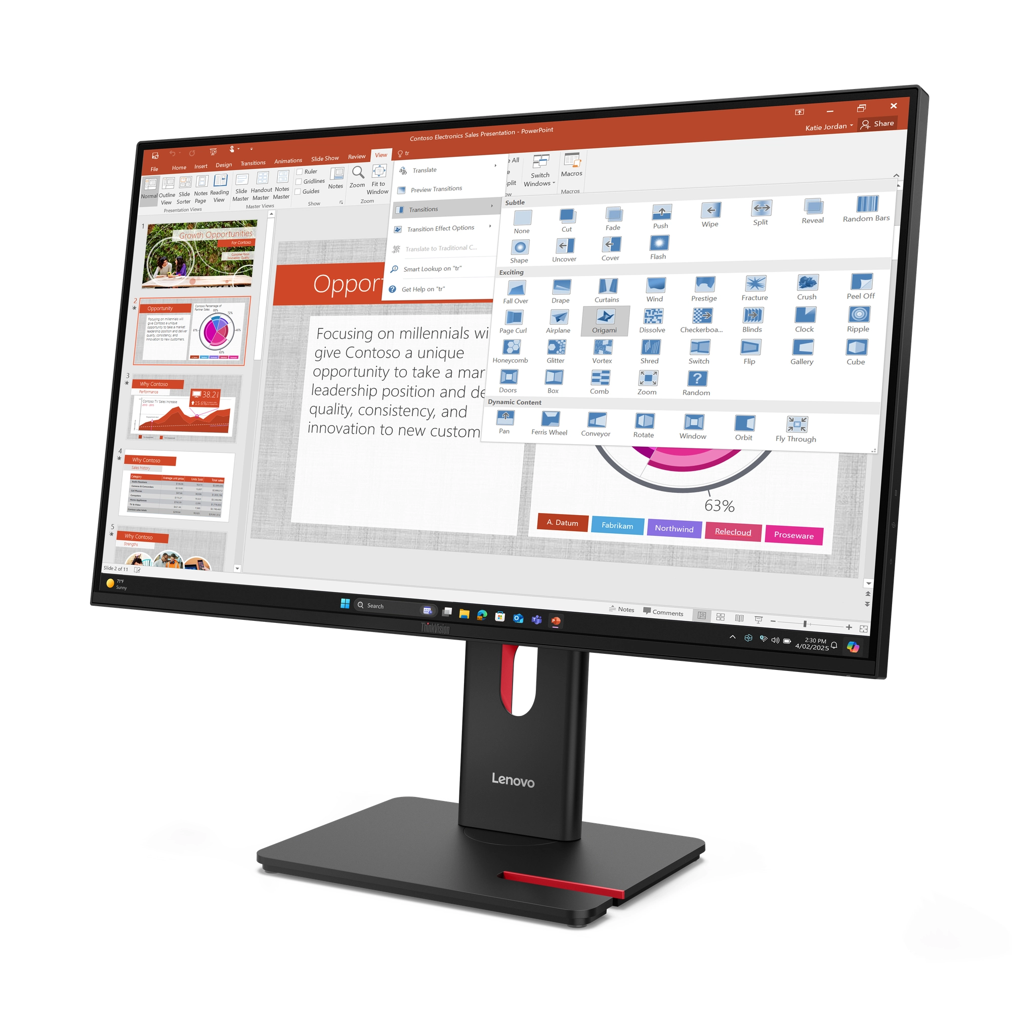 ThinkVision T27-40 - 64A5MAT6UK 27" 1920x1080