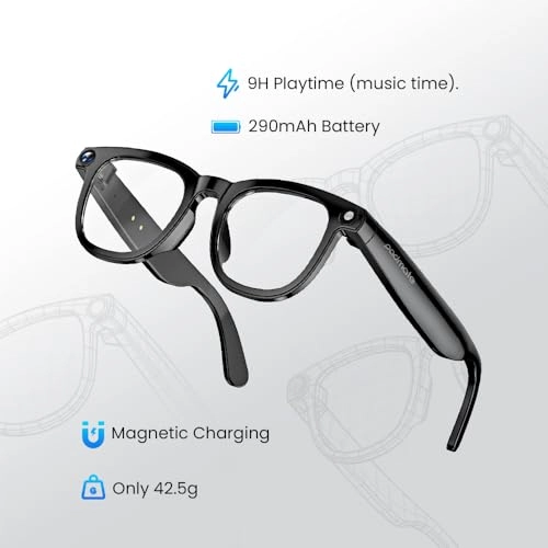 AI Smart Glasses - 164 Languages Color-Change Lens