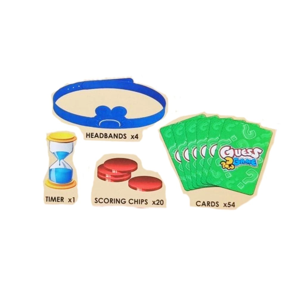 Animal Guess Card Game - 4 years & above