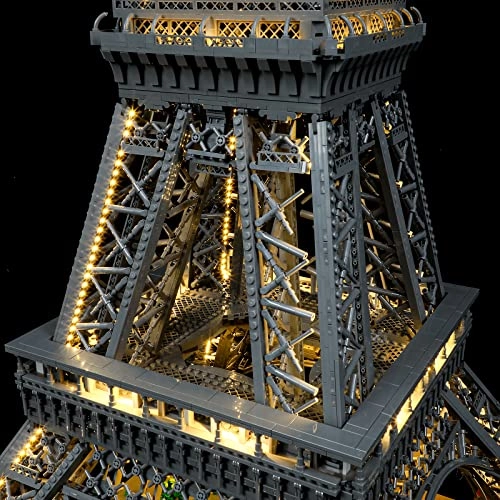 Led Lighting Kit for 10307 Eiffel Tower - Remote-Control Version