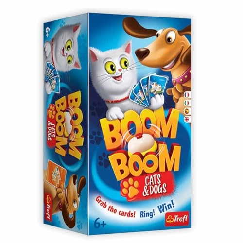 Boom Boom: Cats and Dogs, Puppies and Kittens - Card Game