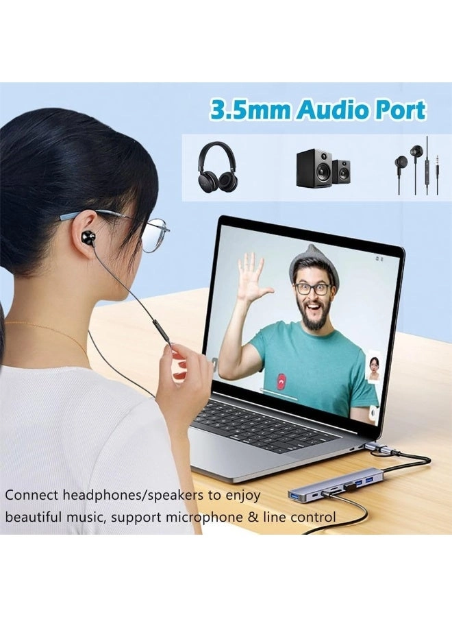 Hub-7-Ports - USB 3.0 100W Power Delivery Gigabit Ethernet