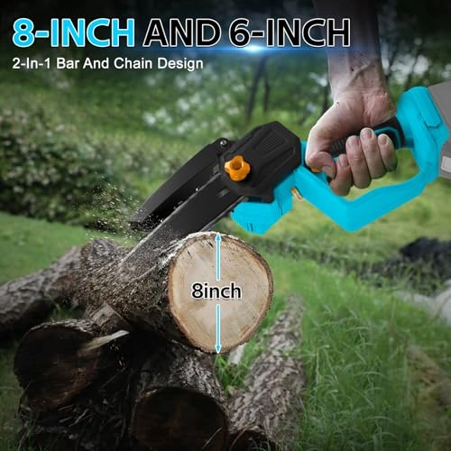 Mini Battery Chainsaw - 400 watts