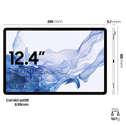 Galaxy Tab S8+ - 256GB 12.4"