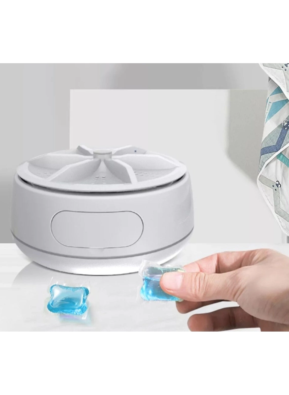 Compact & Portable Mini Washing Machine Easy & Efficient Laundry Solution