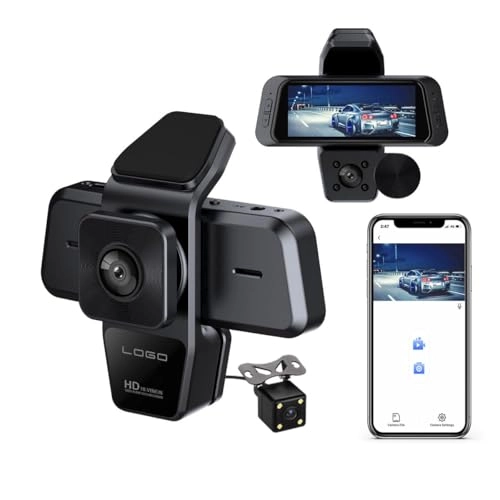 3 Channel Dashcam - 1080P