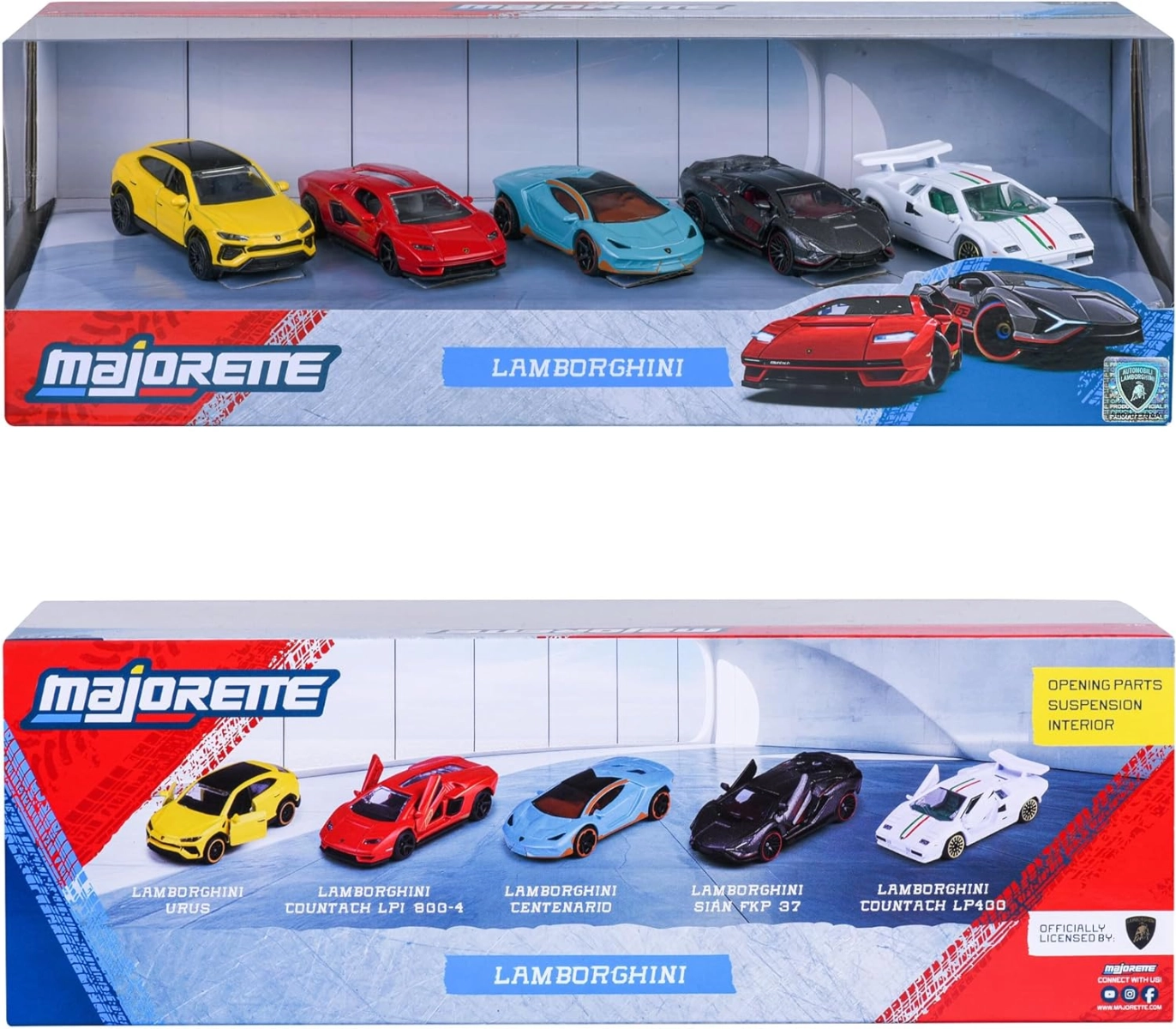 Sián + Urus + Centenario + Countach - 5pcs Gift Pack