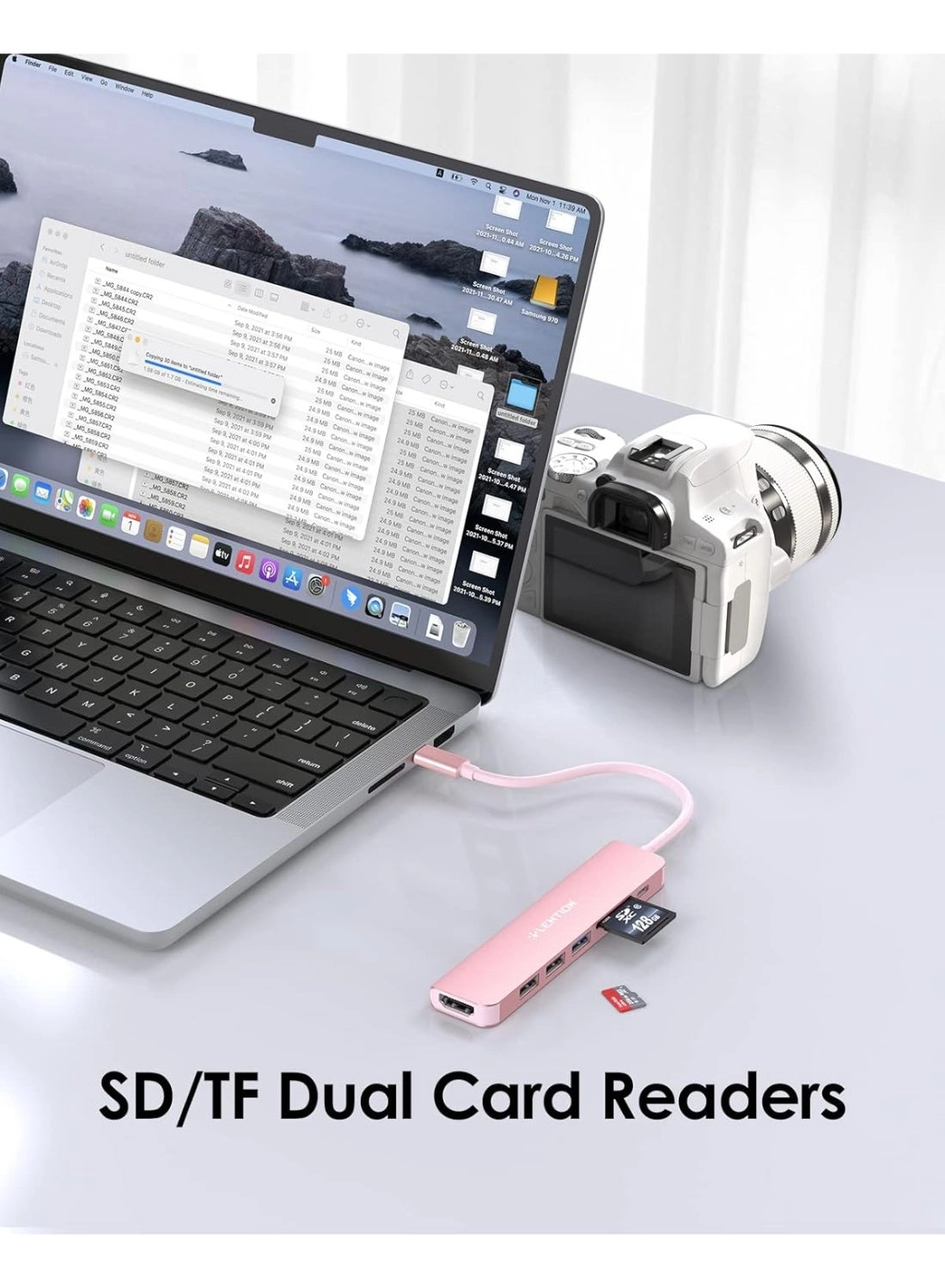 CB-CE18s - 8-in-1 USB-C Hub 4K@60Hz HDMI 100W PD