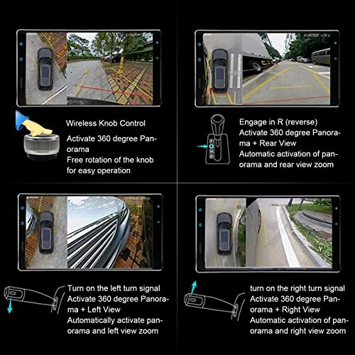 360 Panoramic Car Camera - Night Vision