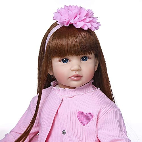 Reborn Baby Doll - 24 Inch Vinyl Silicone Girl Ages 3+