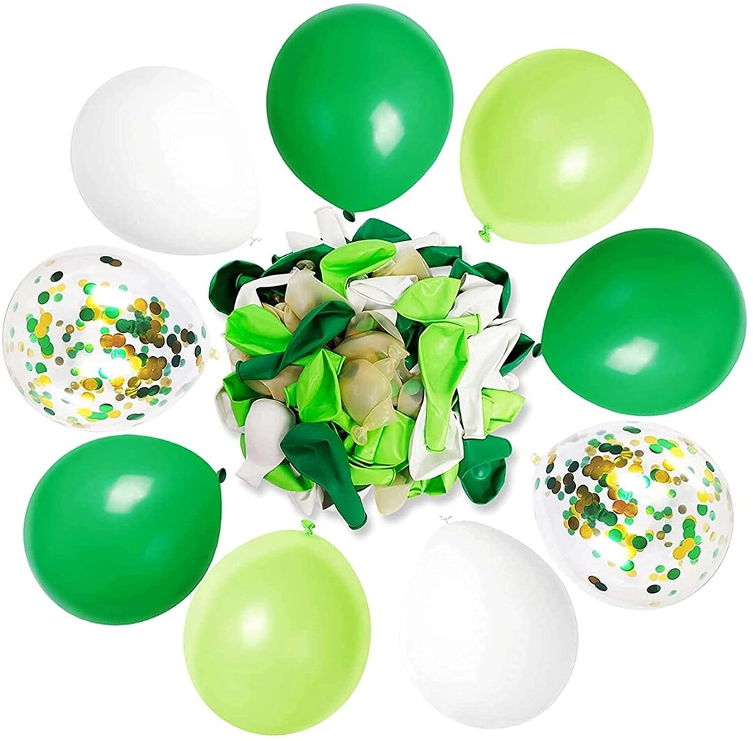 24-Pieces Latex Confetti Balloons - Father's Day