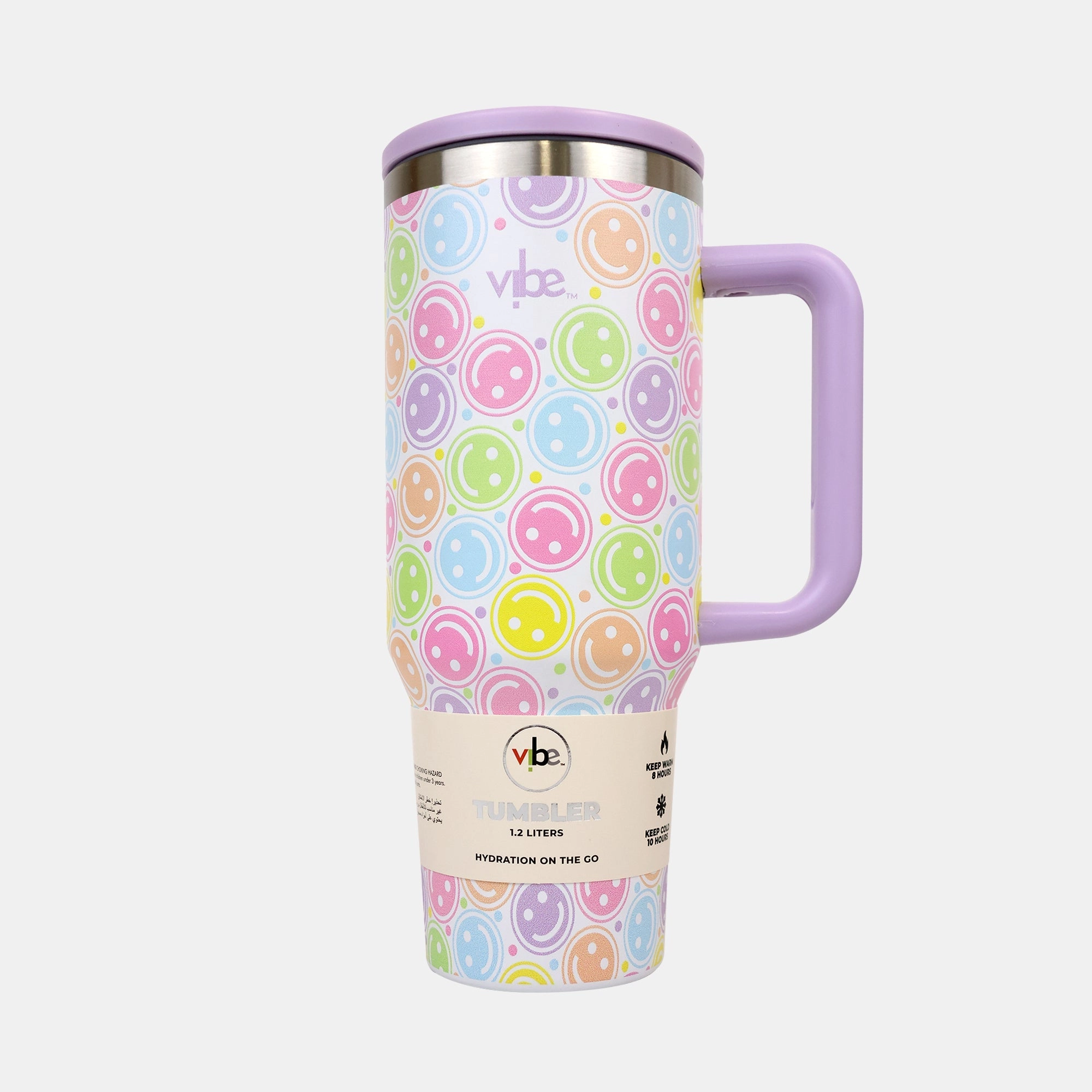 Vibe Smiley Tumbler - 1200ml