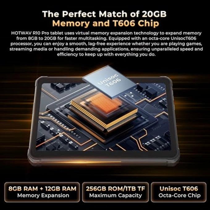 R10 Pro Tablet 10.1" LTE 8GB RAM 256GB