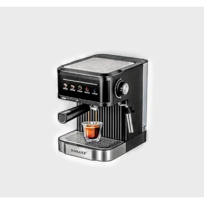SK-6866 Espresso Machine & Grinder & Milk
