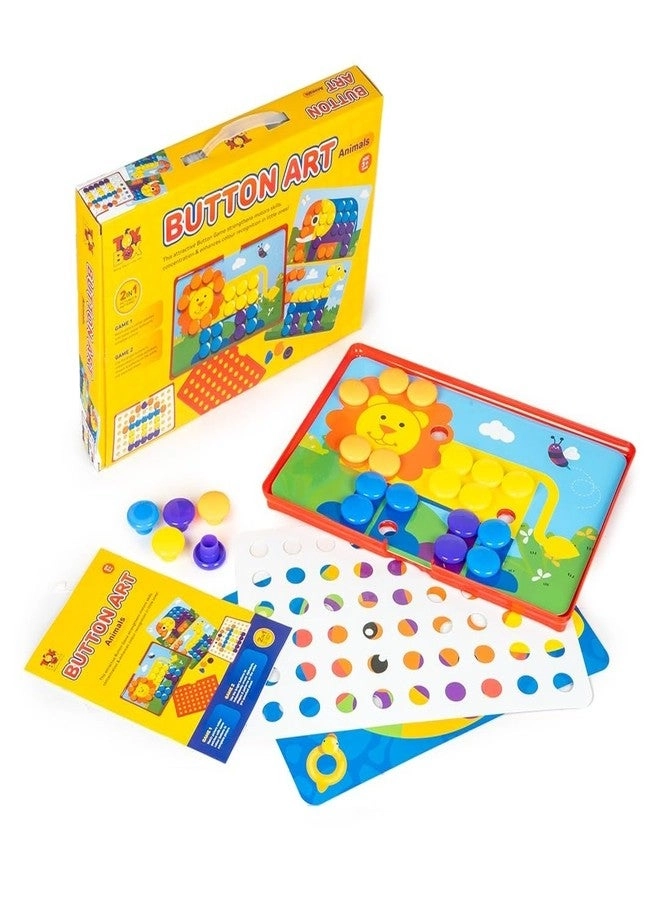Toysbox Button Art Animals - 3+