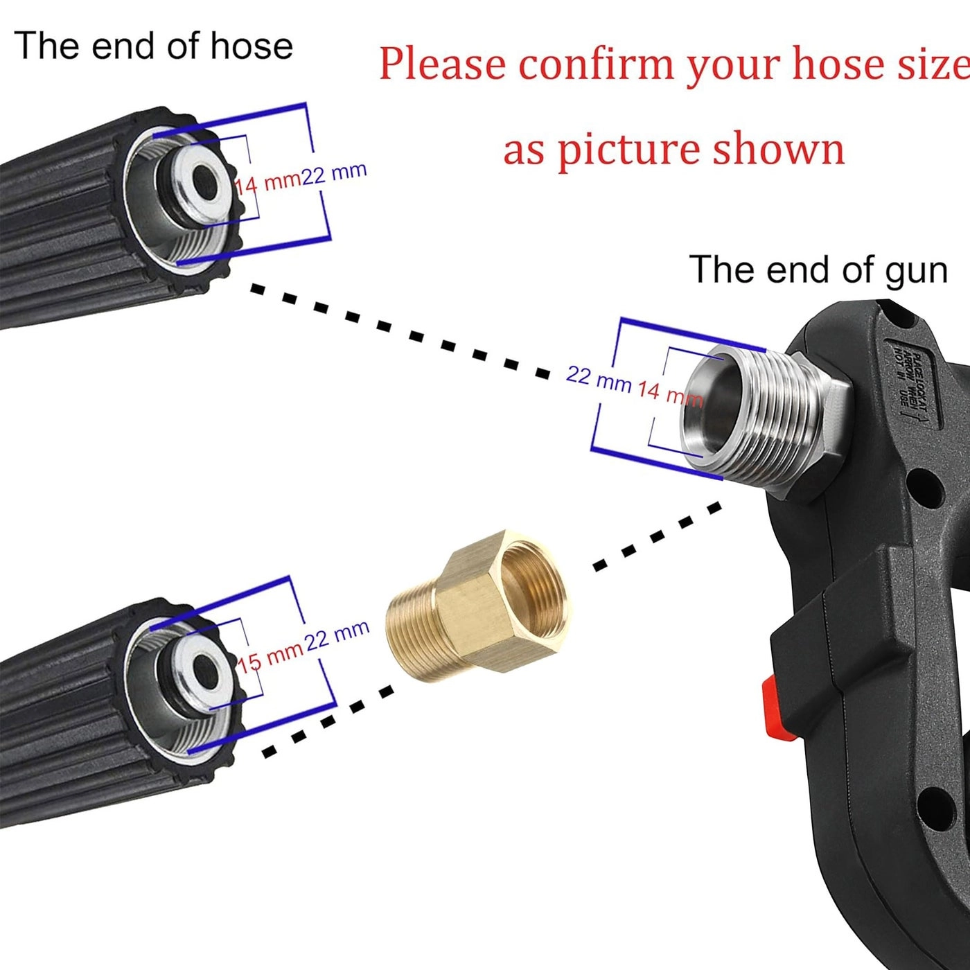 High Pressure Washer Gun