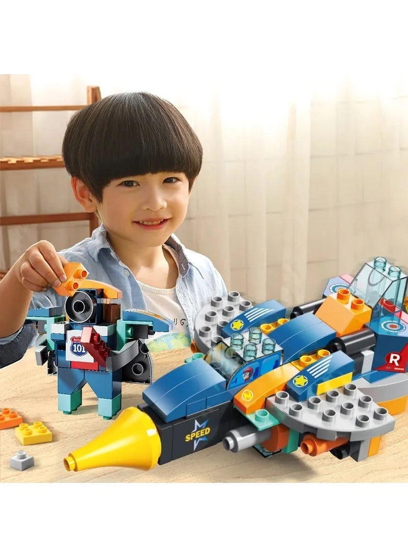 Airplane 4 in 1 - 87 pcs