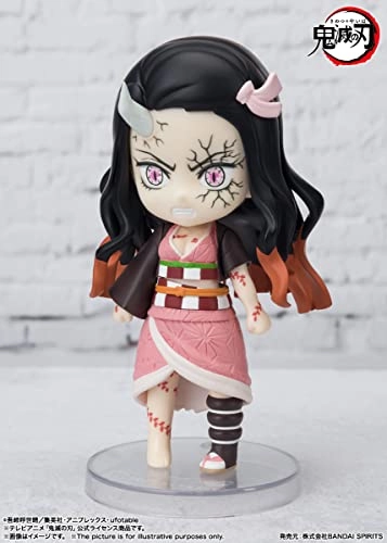 Nezuko Kamado - Demon Slayer: Kimetsu no Yaiba - Figuarts Mini Action Figure (8.89 cm) (BTN64044-4)