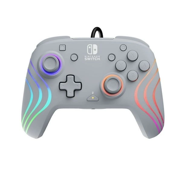 Nintendo Switch Afterglow Wave Wired Controller Grey