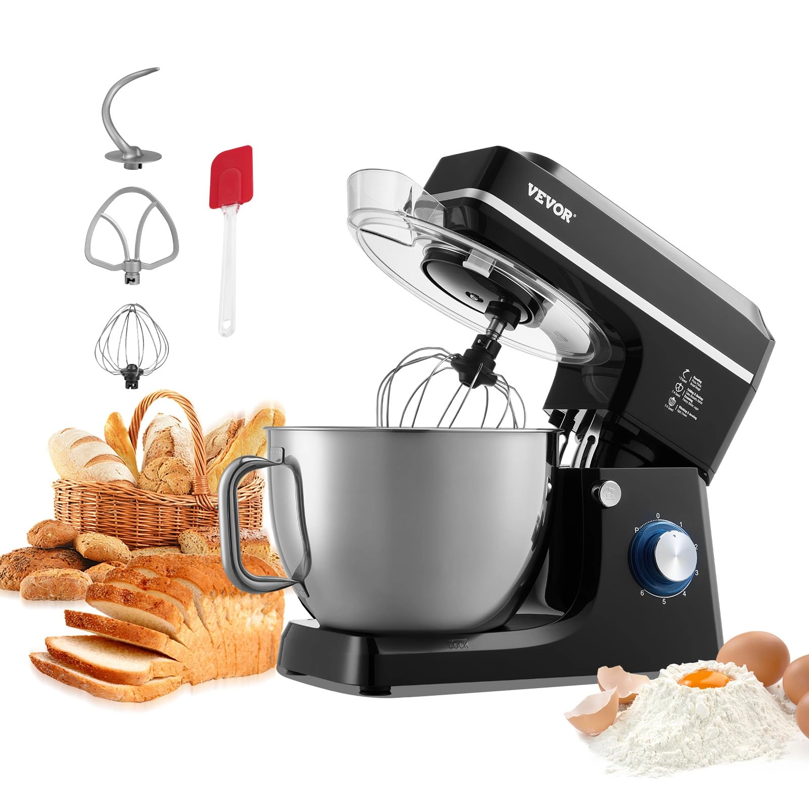 Vevor Stand Mixer - 7.84 L 660W