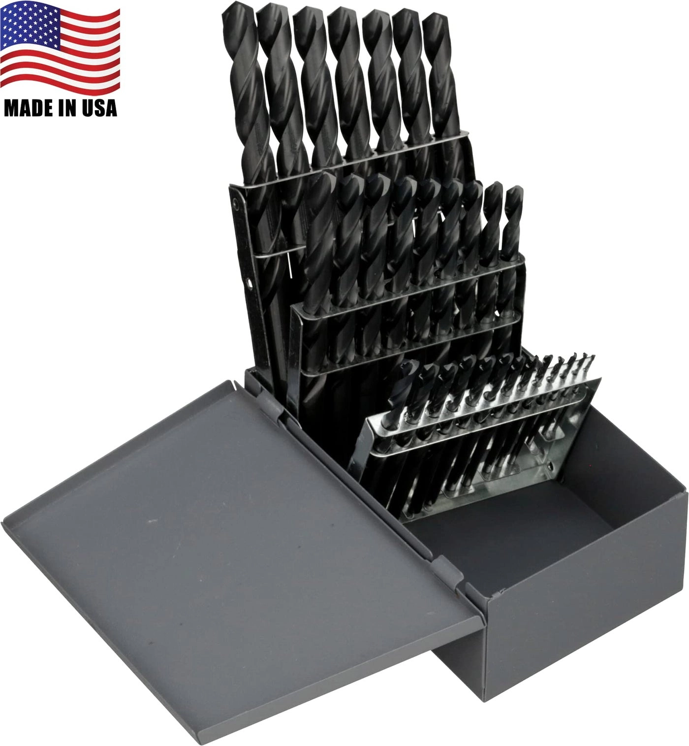 45640 150ASP - premium high-speed steel 29 Piece 1/16 - 1/2 x 64ths