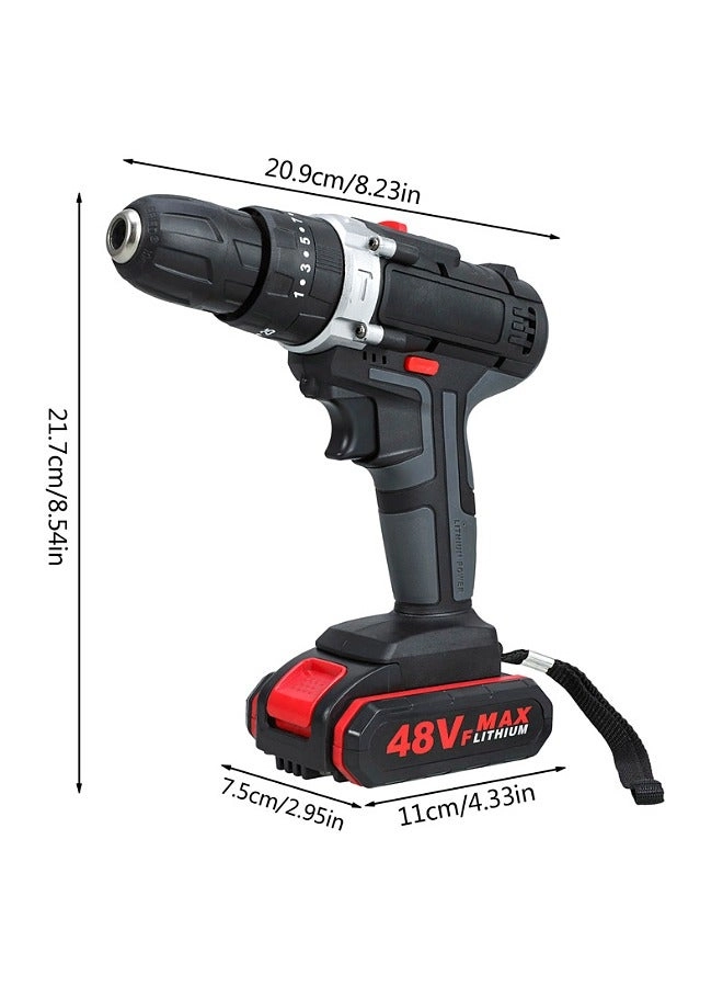 Cordless Electric Drill Kit - 48V