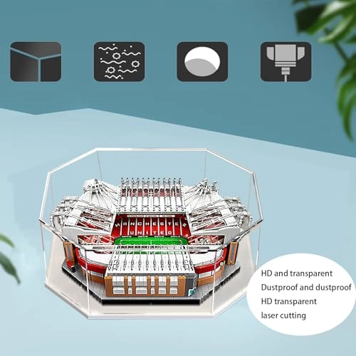 Lego Acrylic Display Case (10272) - 60 x 44 x 24 cm Clear Dustproof